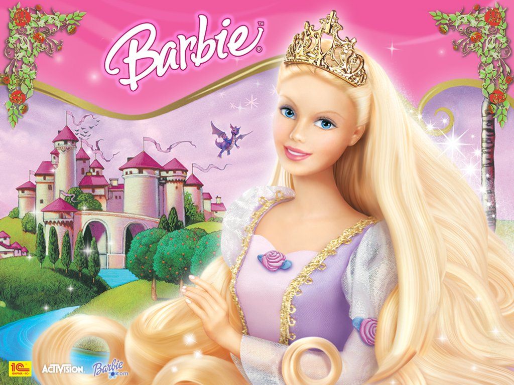 barbie as rapunzel free
